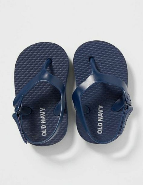 Baby Flip Flops, Navy Baby, Foot Bed, Flip Flop Shoes, Baby Boy Shoes, Buckle Sandals, Baby Boy Fashion, Boy Shoes, Future Baby