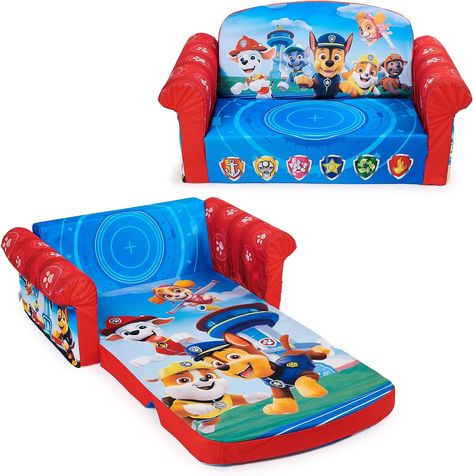 Convertible Couch Bed, Foam Sofa Bed, Mini Couch, Kids Couch, Sleeper Couch, Small Couch, Paw Patrol Coloring, Foam Sofa, Furniture Flip