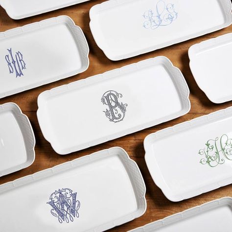 6 Amazing "Off the Registry" Wedding Gifts Registry Inspiration, Tablescape Wedding, Spa Gift Basket, Wedding Registry, Monogram Gifts, Monogram Wedding, Serving Piece, Custom Monogram, China Dinnerware