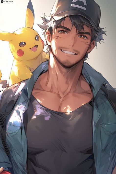 Jesse Pokemon, Japanese Old Man, Two Princesses, Itsuka Kendo, Pokemon Anime Characters, Pokemon Ash Ketchum, Animated Man, Pokemon Oc, Original Pokemon