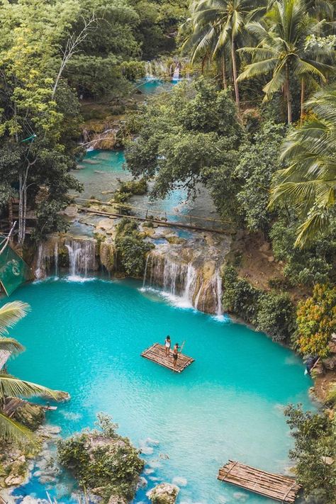 Summer Aesthetic Philippines, Road Trip Aesthetic Philippines, Philippines Beach Aesthetic, Falls In Philippines, Philippines Tourist Spot Aesthetic, Siquijor Philippines, Cambugahay Falls, Visit Philippines, Slice Of Heaven