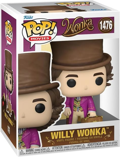 #bobblehead #funko #funkopop #funkopops #funkofamily #funkocollector #giftidea #wonka #willywonka #timoth #chocolate #timotheechalamet #ladybird #echalamet #callmebyyourname #thefrenchdispatch #dune #theking #candy #broadway #beautifulboy #charlieomusical #teatromusical #ernestyoung #timmychalamet #ad You’re in for a real treat! Build your chocolate empire with Pop! Willy Wonka™ by welcoming this confectionary visionary into your Wonka™ collection! Vinyl figure is approximately 4.9-inches tall. Willy Wonka Movie, Wonka Chocolate Factory, Игрушки Funko Pop, Wonka Chocolate, Funky Pop, Funko Pop Dolls, Funk Pop, Funko Pop Toys, Funko Pop Collection