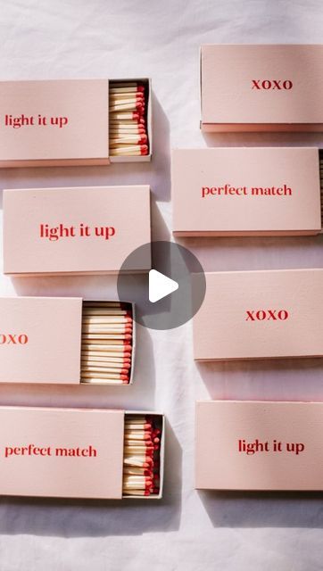 Geneva Vanderzeil on Instagram: "Make these personalised matches, the easiest little Christmas gifts 🎀 There’s nothing like fancy matches and if you’re looking to make them a little bit cuter to give as a simple (and affordable!) gift, you need to try this. I just painted the boxes and used letter stickers (I made mine on my @cricut_anz) to spell a few things out. Instant upgrade and it’s basically a $2 present that your friends will love 🎀" Match Box Painting, Little Christmas Gifts, Cute Candle, Artist Project, Paint Matching, Cute Candles, Letter Stickers, Valentine Box, Painted Boxes