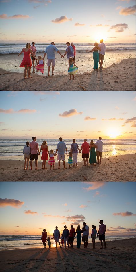 Extended family photos at the beach | Ventura County Photographer Happy Family Images, Family Photos At The Beach, Fiji Photos, Family Vacation Photos, Large Family Portraits, Big Happy Family, Stone Castle, Extended Family Photography, Big Family Photos