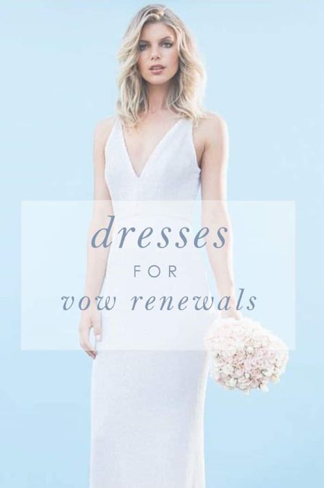 Vow Renewal Dresses | Dress for the Wedding Casual Vow Renewal, Vow Renewal Attire, Vow Renewal Dresses, Wedding Renewal Dress, Beach Vow Renewal, Wedding Vowels, Renewal Vows, Vow Renewal Dress, Wedding Vow Renewal Ceremony