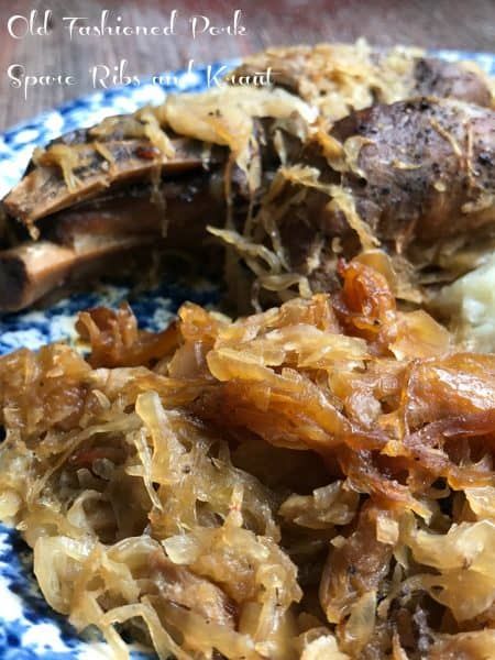 Sauerkraut And Ribs Recipe, Ribs And Sauerkraut, Boneless Country Style Pork Ribs, Pork And Sauerkraut Recipe, Slow Cooker Pork Ribs, Boneless Pork Ribs, Sauerkraut Recipe, Country Style Pork Ribs, Boneless Ribs