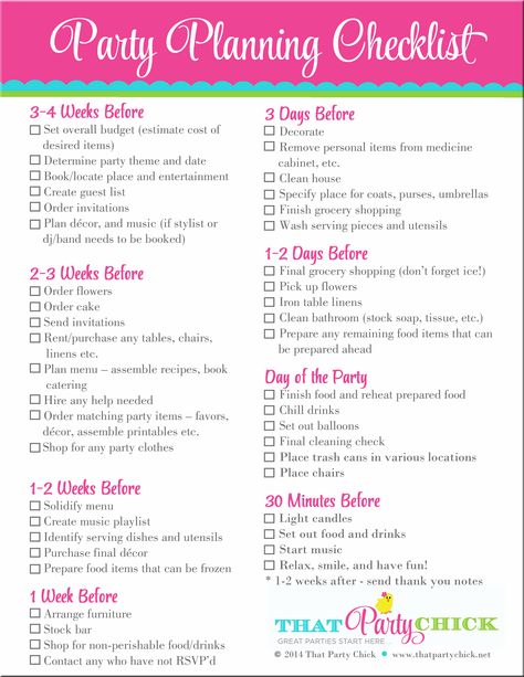 Party Planning Checklist                                                                                                                                                                                 More Birthday Party Planner Printable, Birthday Party Planning Checklist, Birthday Party Checklist, Event Planning Printables, Party Planning Business, Event Planning Business Cards, Party Planning Checklist, Event Planning Career, Birthday Party Planner