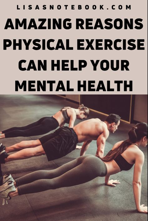 Physical exercise has so many well documented benefits but there are so many amazing reasons physical exercise can boost your mental health. These are the perfect reasons why you need to introduce small work outs or exercises to help improve your mental health and well being. #exercise #exerciseplan #exercisefitness Exercise For Mental Health, Physical Exercise, Fitness Tools, Work Outs, The Brain, The Science, Physical Fitness, Well Being, Health Benefits