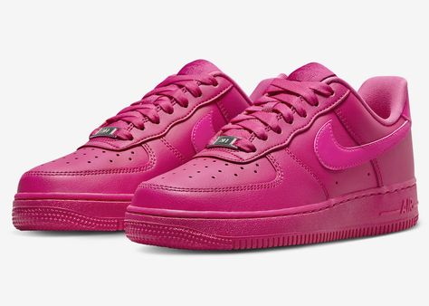 Nike Air Force 1 Low Fireberry Fierce Pink DD8959-600-4 Hot Pink Air Force 1, Pink Airforce 1 Outfit, Casual Pink Nike Air Force 1 For Sports, Pink Air Forces, Pink Nike Air Force 1 For Sports, Pink Nike Air Force 1, Nike Air Force 1 Red Pink, Sporty Pink Nike Air Force 1 For Streetwear, Nike Air Force 1 Pink