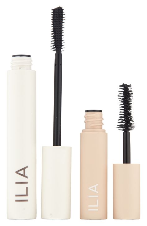 ILIA Mascara is a Mood Duo Set in None at Nordstrom Mascara For Full Lashes, Ilia Mascara, 13 Birthday Gifts, 13 Birthday, Dream Makeup, Mascara Set, Full Lashes, Volumizing Mascara, Contemporary Accessories