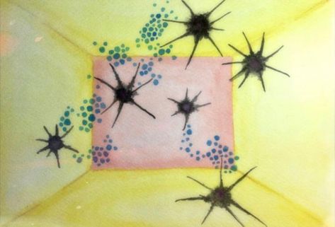 Neuronas como erizos de mar en un cuarto amarillo | @bacterial.fairy on instagram | watercolor painting ethereal art | art sketches art sketchbook ideas art sketchbook aesthetic art sketchbook ideas drawings art sketchbook drawing art inspiration drawing art inspiration watercolor art painting art aesthetic painting art drawing sketches creative art diary ideas art diary aesthetic art diary visual bio art art doodle art weird experimental art weirdcore dreamcore art drawing ideas creative unique Fairy Watercolor Painting, Art Sketchbook Aesthetic, Drawing Ideas Creative Unique, Sketches Art Sketchbook, Art Inspiration Watercolor, Art Sketchbook Ideas Drawings, Sketchbook Ideas Drawings, Dreamcore Art, Art Diary Aesthetic