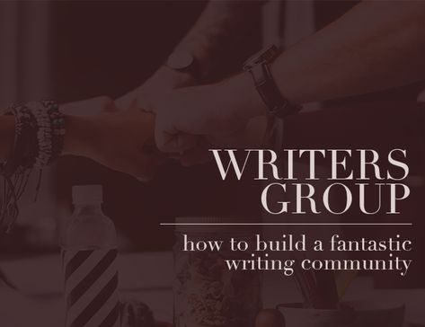 We imagine writing is an isolated activity. But the truth is, every writer needs a writers group. Here's how to find and maintain your community. Writing Club, Writing Groups, Attitude Is Everything, Writing Classes, Writing Community, Writers Block, Fiction Writing, How To Find, Writing Tips