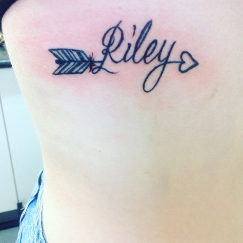 Tattoo for my son, Riley. ❤️ For My Son Tattoo, Riley Name Tattoo, Ashley Name Tattoo, My Son Tattoo, Riley Keough Tattoo, Riley Tattoo, Riley Name, Riley Name Sign, Name Fonts