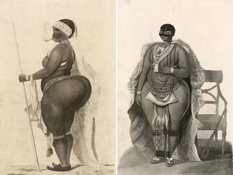 Sarah Bartman, Circus Animals, Africa Do Sul, Black Knowledge, Historical Images, African History, Nelson Mandela, Arte Popular, African American Women