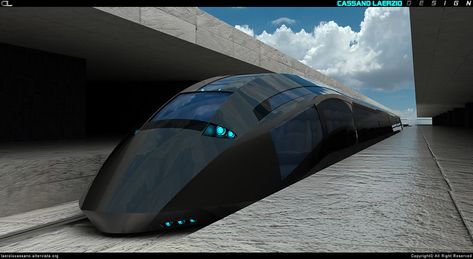 CRONO² Fast Concept Train | This is a concept Train develope… | Flickr Concept Train, Futuristic Train, Train Concept, High Speed Train, Concept Vehicles Sci Fi, Flying Cars, Future Transportation, Luxury Train, Skyscraper Architecture