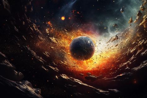 Birth of Our Planet: Caltech Uncovers New Details of Earth’s Formation Early Earth, Mercury Surface, Rainforest Canopy, Special Relativity, History Of Earth, Gravitational Waves, Outer Planets, Neutron Star, General Relativity