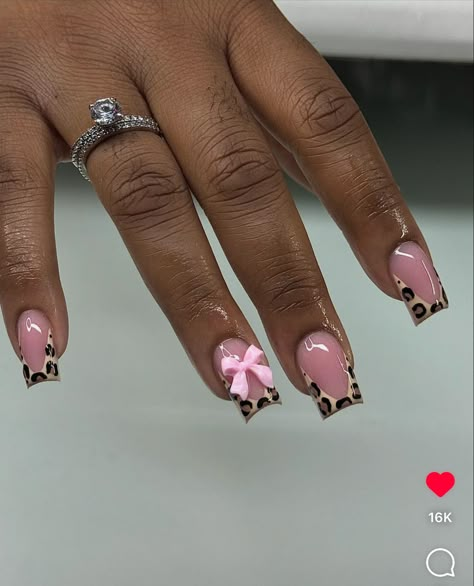 Short Square Junk Nails, Junk Short Nails, Stud Nail Designs, Birthday Nail Ideas, Birthday Nail, Junk Nails, Cute Short Nails, Studded Nails, Short Square Acrylic Nails