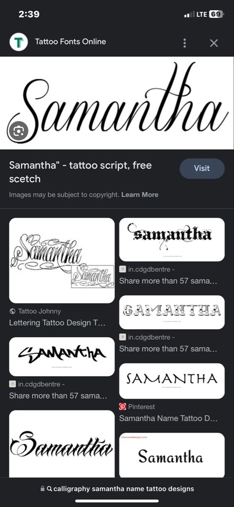 Cassandra Tattoo Name, Samantha Name Tattoo, Samantha Tattoo, Samantha Tattoo Ideas, Sanju Name Tattoo, Sneha Name Tattoo Designs, Sabrina Tattoo Name, Samantha Name, Samantha Font