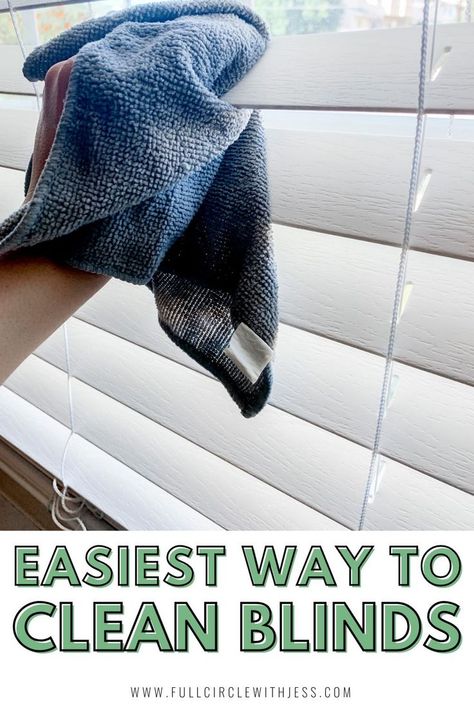 how to clean horizontal blinds without removing them Cleaning Blinds Easy, Cleaning Mini Blinds, White Wood Blinds, Cleaning Wood Blinds, Clean Blinds, Natural Blinds, Clean Window Blinds, Clean Window, Vinyl Blinds