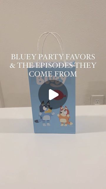 Tatiana ✨ on Instagram: "Ok @instagram this is the 3rd time I’m uploading this, let’s maybe show it to more than 5 people lol THANKS • Bluey birthday party favor ideas, these were a hit at my daughter’s party! Everything made by me • #bluey #blueybirthdayparty #blueybirthday #blueyparty #fourreallife #blueyandbingo #pinterestmom #partyfavors #diypartyfavors #keepyuppy #stickygecko  • bluey | bluey birthday party | party favors" Bluey Theme Party Favors, Bluey Candy Bag Ideas, Bluey Gift Ideas, Bluey Favor Bags, Bluey Goody Bags, Bluey Goodie Bags, Bluey Party Bags, Bluey Party Ideas, Birthday Party Favor Ideas