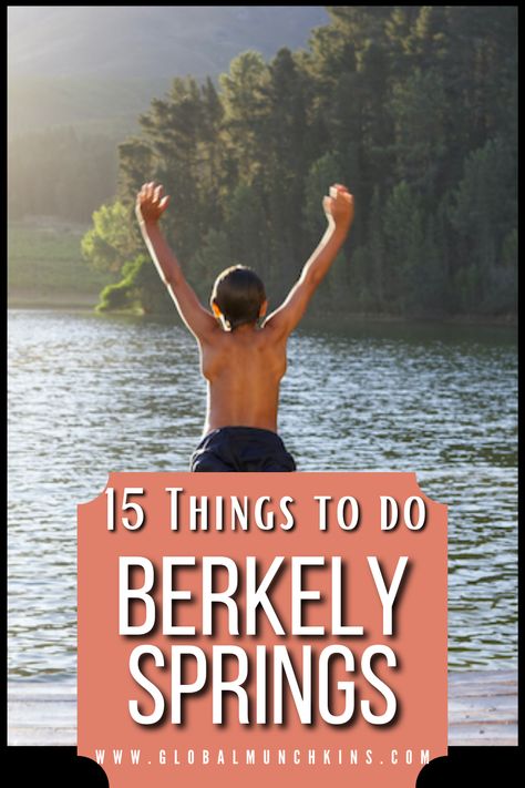 Berkeley Springs is the perfect intimate and quaint trip. Check out some of our suggestions of family and child-friendly activities for 15 things to do in Berkeley Springs! Washington Dc With Kids, Southern Road Trips, Southern Travel, River Fishing, Road Trip Adventure, Tropical Getaways, Usa Travel Guide, Europe Vacation, American Travel