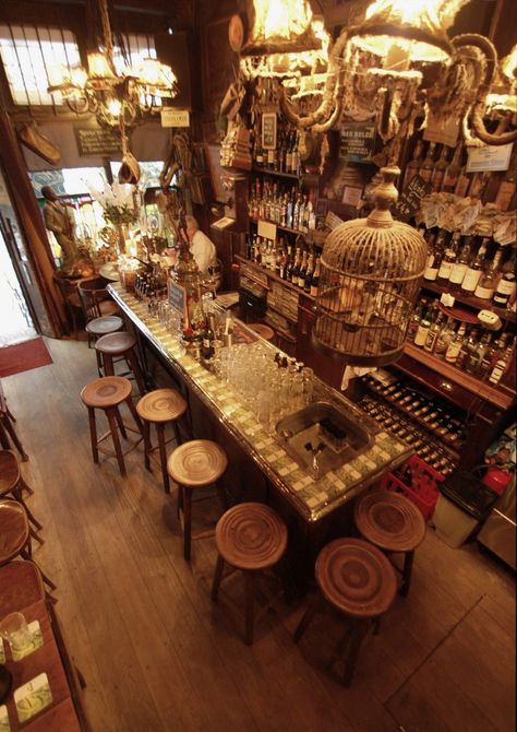 Cafe de Docktor in Amsterdam. Complete with 300 years of dust that clings like lace onto the chandeliers. Amazing. Amsterdam Cafe, Amsterdam Trip, Brown Cafe, Visit Amsterdam, I Amsterdam, Netherlands Travel, Amsterdam Travel, Train Ride, Food And Travel