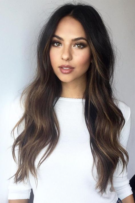 Do you looking for cute easy long hairstyles to impress your boyfriend? Check out our collection of charming hairstyles for long hair to wear for Valentine’s Day. Rambut Brunette, Hair Envy, Brunette Hair, Flat Iron, Hair Waves, Balayage Hair, Gorgeous Hair, Dark Hair, Pretty Hairstyles