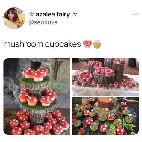 isa ❀⚢ on Instagram: “i have school today. this is sad. • • • • • images always from pinterest !! dm me for credit or removal <33 #iloveyou 🌸…” Cottagecore Cafe, Cottagecore Cake, Tattoos Arabic, Tattoos Viking, Blonde Fairy, Tattoos Polynesian, Mushroom Cupcakes, Chinese Tattoos, Arabic Tattoos