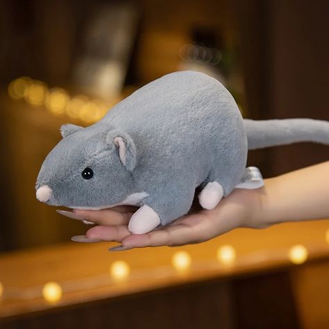 Rat Plush, Pet Mice, Soft Stuffed Animals, Mouse Rat, Funny Toys, Baby Diy, Cute Mouse, Baby Halloween Costumes, Soft Dolls