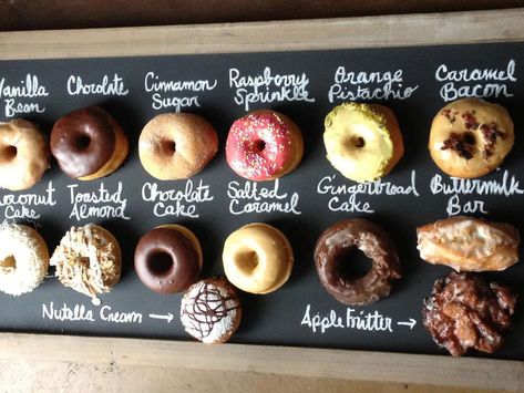 The 23 Hottest Doughnut Shops in America Right Now Ultimate Desserts, Banana Crumb Cake, Salted Caramel Cake, Doughnut Shop, Summer Eats, Donut Bar, St Patricks Day Food, Bake Goods, Coffee And Donuts