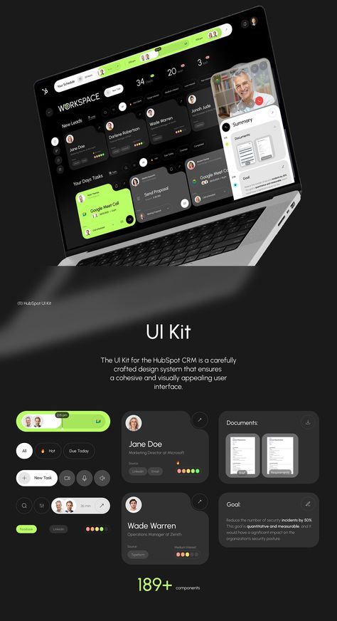 HubSpot CRM - SaaS UX UI Design :: Behance Desktop App Design, Ui Portfolio, Ux Design Portfolio, Sales Management, Salesforce Crm, Ui Ux 디자인, App Design Layout, Gui Design, Ui Design Website