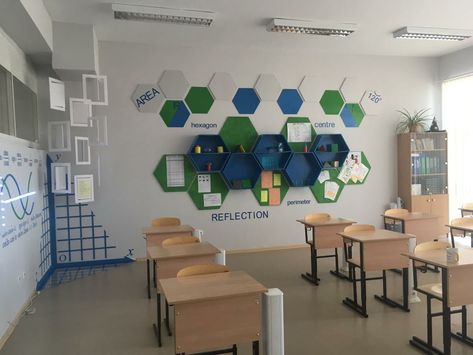 Education Design Interior, Kindergarten Interior, Preschool Designs, Classroom Interior, Math Classroom Decorations, Tuition Centre, Kindergarten Design, School Interior, School Displays