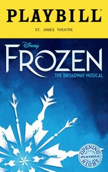 Playbill Gifts | Opening Night and Special Event Playbills, Page 3 Broadway Musicals Posters, Frozen On Broadway, Broadway Theme, Frozen Musical, Broadway Playbills, Broadway Nyc, Disney Musical, Broadway Plays, Theater Tickets