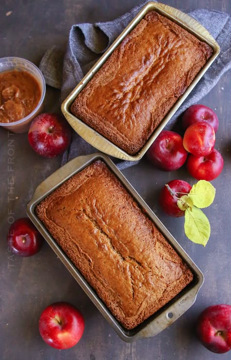 Apple Butter Bread Recipe, Apple Butter Bread, Avocado Banana Bread, Applesauce Muffin Recipe, Oatmeal Applesauce Cookies, Homemade Cupcake Recipes, Best Zucchini Bread, Homemade Pie Crust Recipe, Apple Butter Recipe