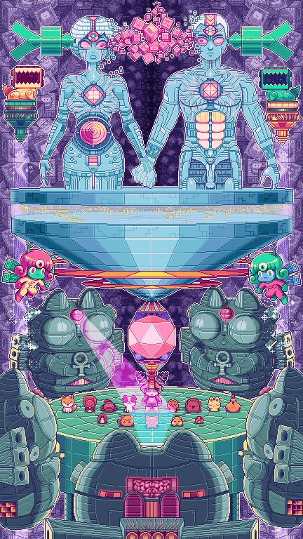 Amazing Pixel art Gifs/Art work from Paul Robertson. - Imgur Paul Robertson, Arte 8 Bits, 8bit Art, Amazing Gifs, Video Game Design, Arte Inspo, Arte Fantasy, Trippy Art, Op Art