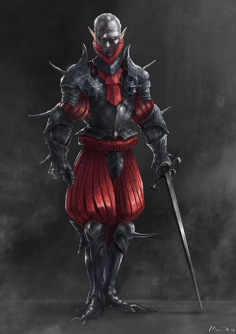 Vampire Soldier, Vampire Warrior, Fantasy Fighter, Vampire Stories, Dark Creatures, Fantasy Heroes, Vampire Art, Vampire Knight, Knight Armor