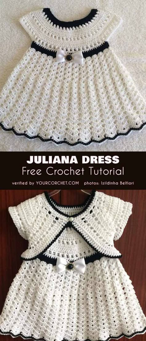 Juliana vestido livre crochet padrão Arm Crochet, Crochet Baby Dress Free Pattern, Vestidos Bebe Crochet, Crochet Beautiful, Crochet Baby Girl Dress, Baby Dress Pattern, Crocheted Dress, Crochet Baby Dress Pattern, Crocheting Ideas