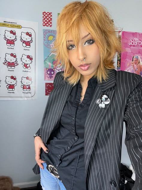 gaijin gyaruo host @bellspoyo Gyaruo Men Makeup, Gyaruo Hair, Gyaruo Men, Gyaru Boy, Gyaru Substyles, Hime Gyaru, Gyaru Fashion, Male Makeup, Japanese Fashion