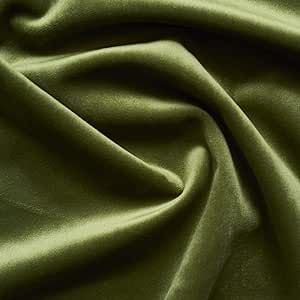 Solid Drapery/Upholstery Soft Velvet Fabric Color Olive Green by The Yard Velvet Drapery, Olive Green Velvet, Velvet Aesthetic, Green Velvet Fabric, Fern Green, Stevie Wonder, Century Furniture, Green Suede, Fabric Texture