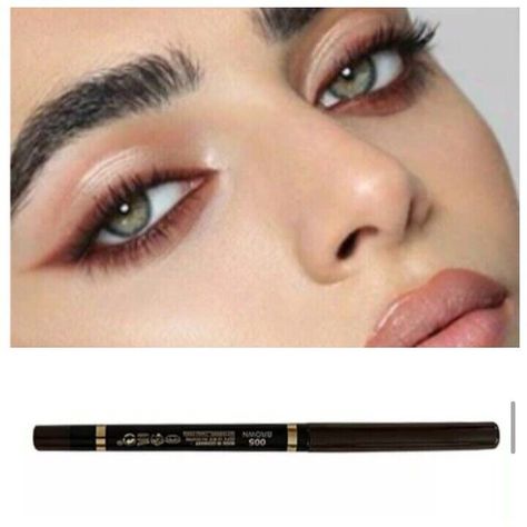 Max Factor Brown Kohl Eye Liner 005 Brown. Sealed. New. Kohl Eyes, Eyeliner Kajal, Brown Eyeliner, Max Factor, Eyeliner, Pencil, Makeup, Make Up