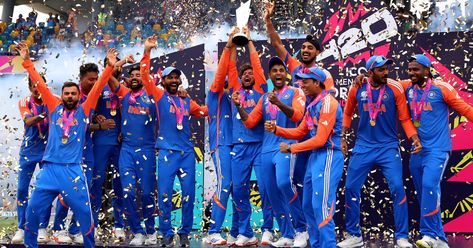 India Wins Cricket World Cup, Stamping Its Domination of the Sport T20 Cricket, India Cricket Team, India Win, Cricket Teams, Cricket World Cup, News India, Book Talk, Cricket Team, Literature Art