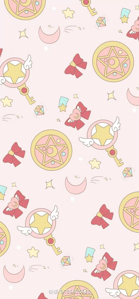 Cute Background Pictures, Sailor Moon Birthday, Sailor Moon Background, Sakura Wallpaper, Artsy Background, Sakura Cardcaptor, Sailor Moon Wallpaper, Moon Wallpaper, Cute Pastel Wallpaper