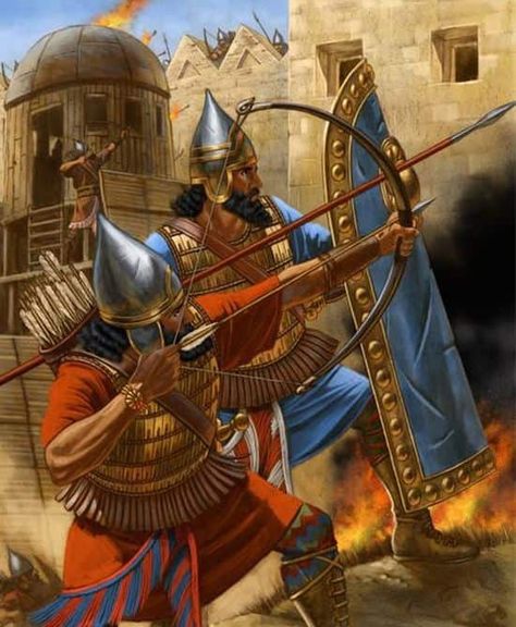 Ancient Assyrians And Their Army: 10 Things You Should Know Biblical Warriors, Cyrus Cylinder, Ancient Babylon, Historical Warriors, Ancient Near East, Ancient Warfare, Ancient Mesopotamia, Ancient Persian, Historical Art