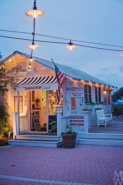 Shrimp Shack Cafe - Florida Seaside Cafe, Seaside Fl, Seaside Florida, Beach Haven, Old Ways, Beach Cafe, Beach Shack, Emerald Coast, Family Tradition