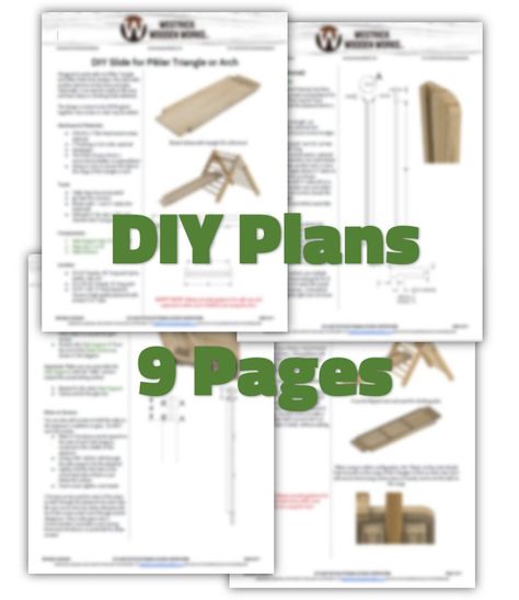 DIY Slide Plans for a Pikler Triangle or Pikler Style Arch | Etsy Diy Climbing Triangle, Diy Pikler Triangle Plans, Baby Chairs Diy, Diy Slide, Baby Chairs, Diy Slides, Chairs Diy, Climbing Triangle, Macrame Hammock