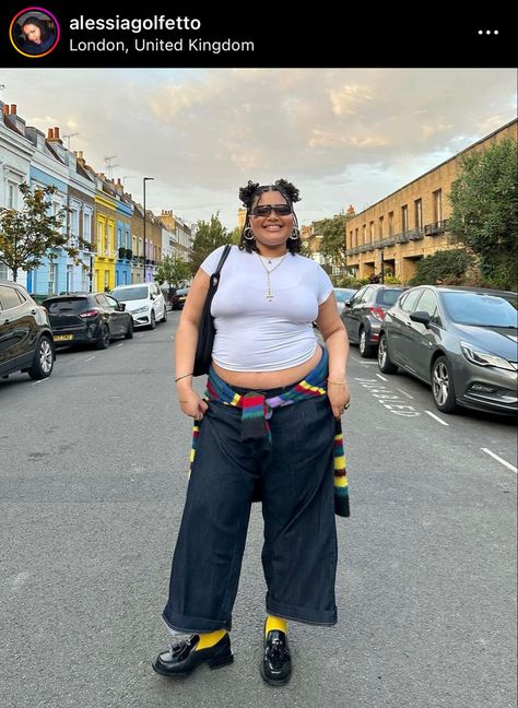 Plus Size Gorpcore, Plus Size Baggy Outfits, Plus Size Street Fashion, Casual Summer Outfits Midsize, Plus Size Tomboy Fashion, Maximalist Outfits, Ugly Outfits, Midsize Outfits, Outfit Goals