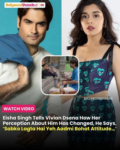 In a recent clip, 'Bigg Boss 18' contestants, Vivian Dsena and Eisha Singh, revealed that they didn't see eye-to-eye as co-stars on 'Sirf Tum'. But the 'BB' house has changed their past perceptions. Video Credits: Colors and @officialjiocinema #viviandsena #viviandsenaworld #eishasingh #eishasinghteam #biggboss18 #bb18 #BiggBoss #bb Eisha Singh, Sirf Tum, Vivian Dsena, Big G, Seeing Eye, Bigg Boss, Video Credits, Entertainment News, Entertainment