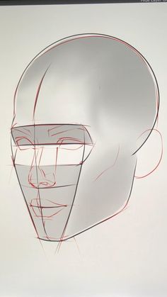 Face Structure Drawing, Human Face Sketch, Face Proportions Drawing, Proportion Art, Drawing Proportions, Circle Face, Facial Proportions, Face Proportions, Face Structure