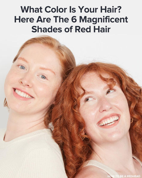 Red Hair By Skin Tone, Shades Of Natural Red Hair, Chin Length Red Hair, Red Hair Pale Skin Blue Eyes, Red Hair Facts, Red Hair Going Grey, Ginger Haircuts, Different Shades Of Red Hair, Natural Red Heads