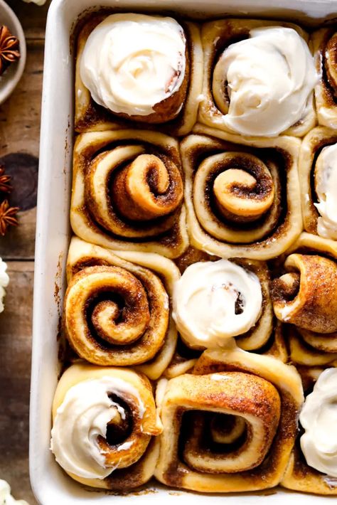 maple chai cinnamon rolls – The Foul-Mouth Gourmet Pumpkin Chai Cinnamon Rolls, Maple Cinnamon Rolls Homemade, Chai Rolls, Thanksgiving Breakfast Brunch, Gourmet Cinnamon Rolls, Chai Cinnamon Rolls, Cardamom Rolls, Heavenly Desserts, Thanksgiving Breakfast